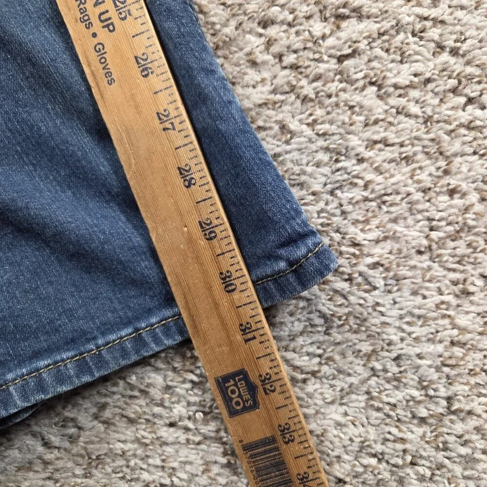 Levi's 559 Jeans Mens 40x30.5 40x32 Dark Wash Relaxed Straight Leg Marks*